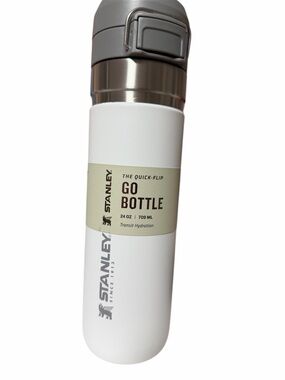 Stanley Go Bottle 24oz Quick-Flip in Mint Green and Gray